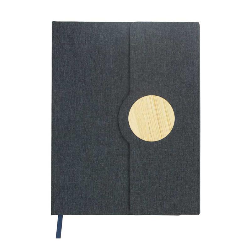 A5 Size RPET Fabric Hard Cover Notebook